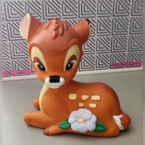 Vintage Disney Rubber Bambi Toy
